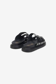 JC Schwarze Sandalen BLACK WFS039-WF247