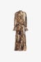RC Appaloosa Print Dress RC Appaloosa Print Dress Marron TKT133-CKN08