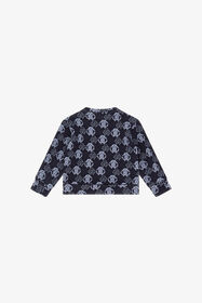 JU Sweatshirt à Logo RC Bleu TJT670-5OM03