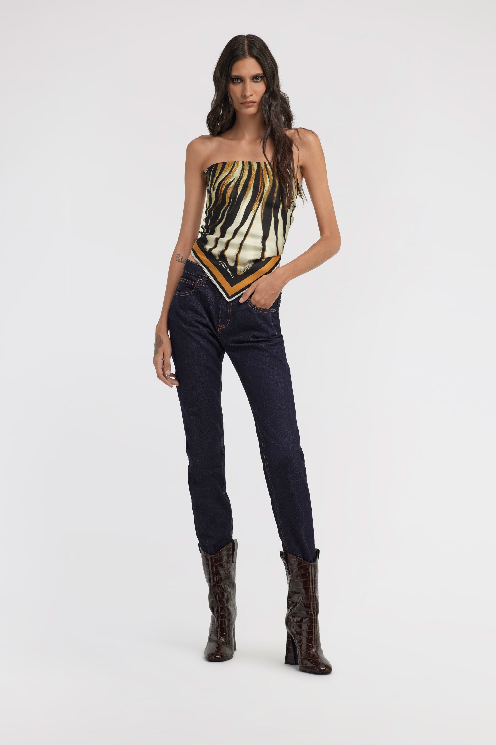 RC Jeans Skinny Blu scuro TKJ232-DS005