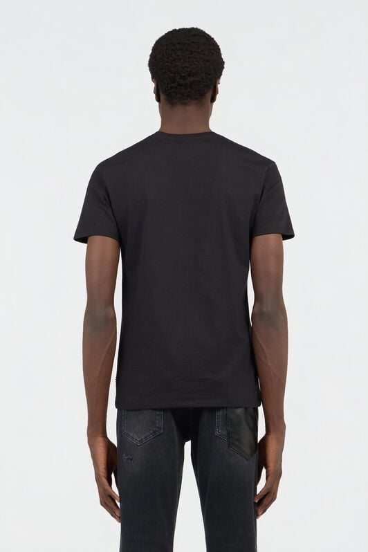 JC Schwarzes T-Shirt JC Schwarzes T-Shirt BLACK SFT235-SF146