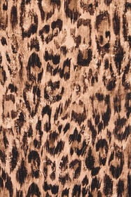 JC T-shirt avec imprimé Leopard Skin et logo BEIGE VFT184-VF307