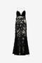 RC Schwarzes Abendkleid aus Chantilly-Spitze RC Schwarzes Abendkleid aus Chantilly-Spitze BLACK XWT118-RP024