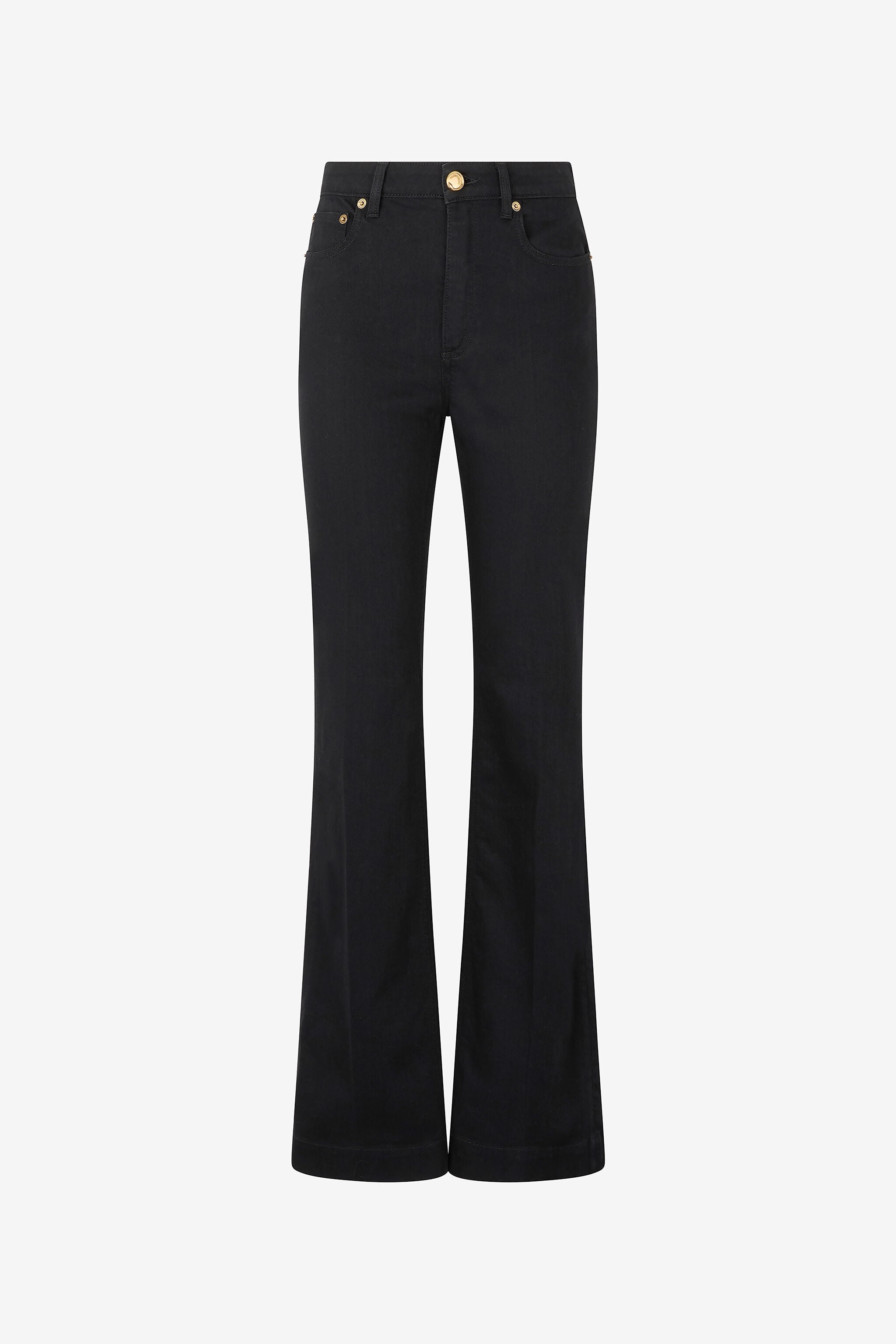 RC Jeans With Mirror Snake Monogram RC Jeans With Mirror Snake Monogram Black VKJ221-DE001