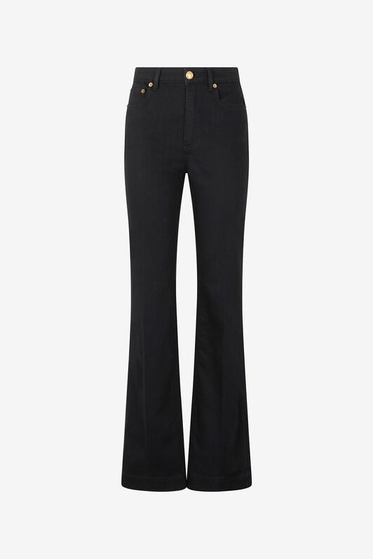 RC Jeans With Mirror Snake Monogram RC Jeans With Mirror Snake Monogram Black VKJ221-DE001