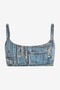 RC Bralette en jean Collection capsule Patchwork RC Bralette en jean Collection capsule Patchwork Bleu UWJ650-DS001