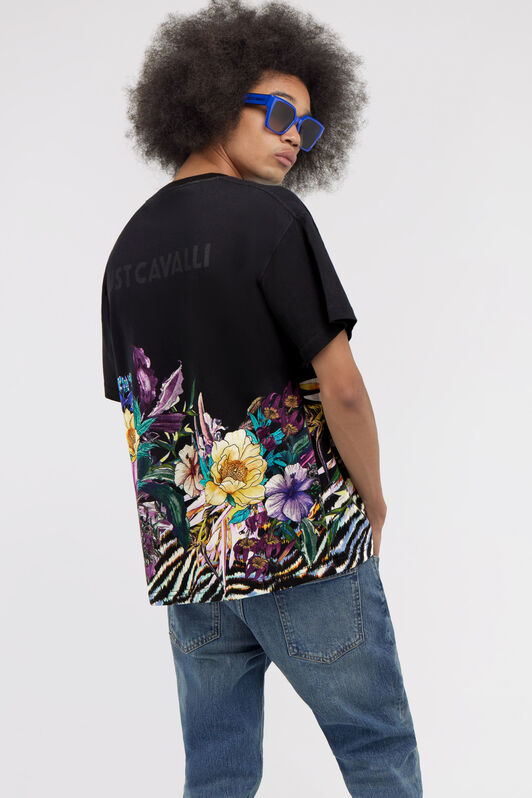 JC Just Cavalli T-shirt JC Just Cavalli T-shirt Black SFT264-SF175