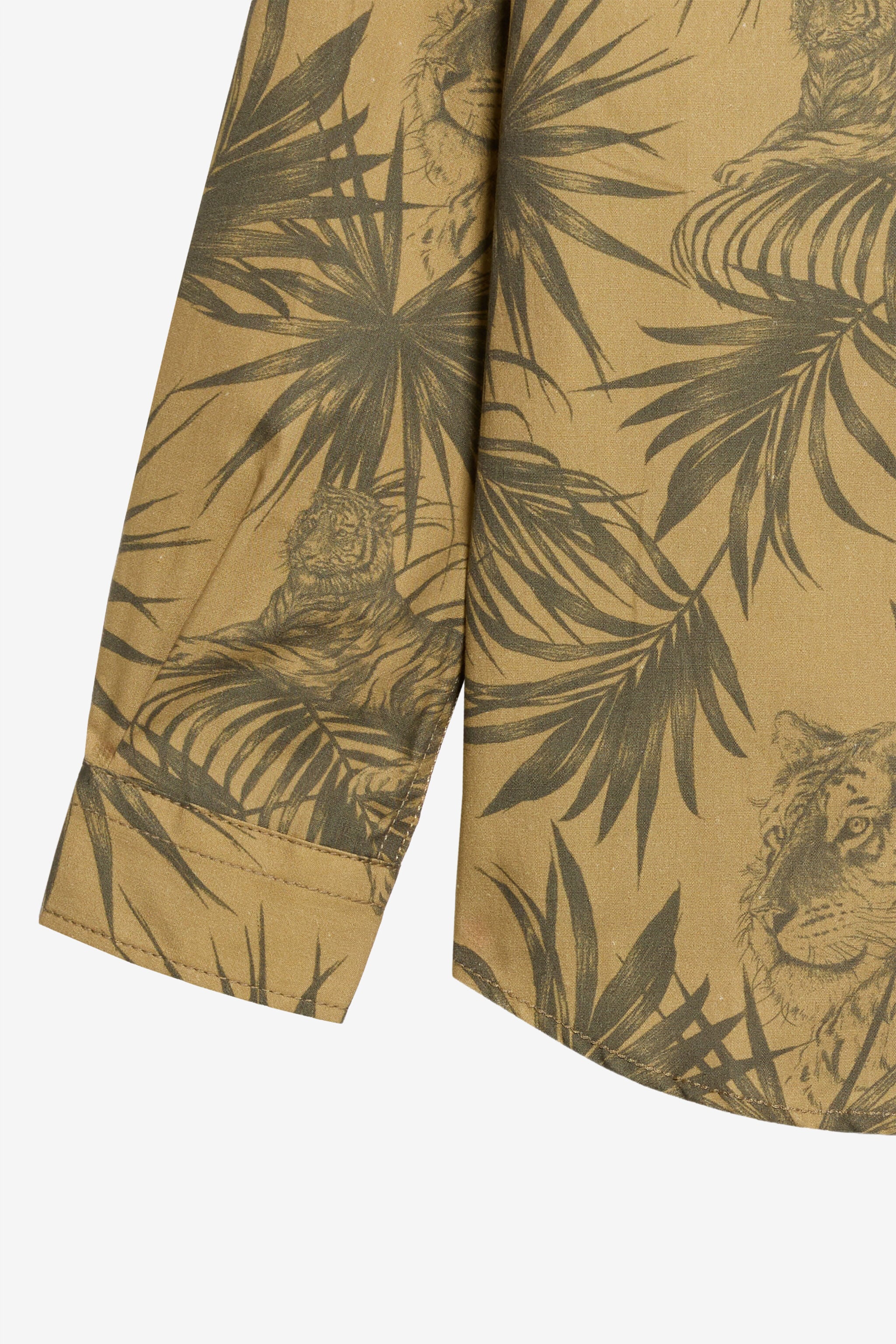 JU Camicia Stampa Jungle JU Camicia Stampa Jungle KHAKY TJT70F-7MN36