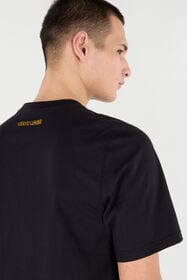 RC T-Shirt Aus Baumwolle Mit Tiger Schwarz VRT61B-JD060