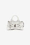 JC Tasche In Marmor-Optik Mit Monogramm JC Weiß UFB109-UF478