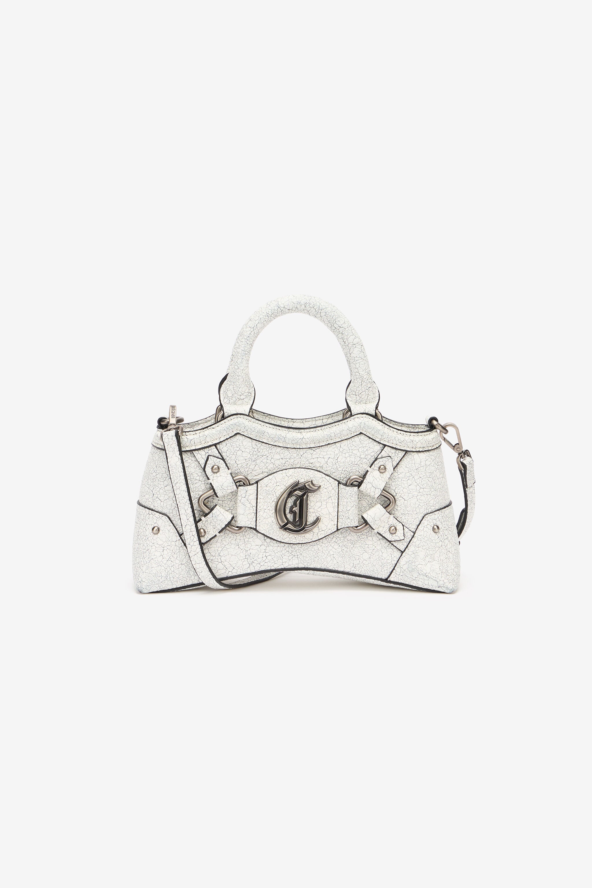 JC Borsa Effetto Marmo Con Monogram JC JC Borsa Effetto Marmo Con Monogram JC Bianco UFB109-UF478