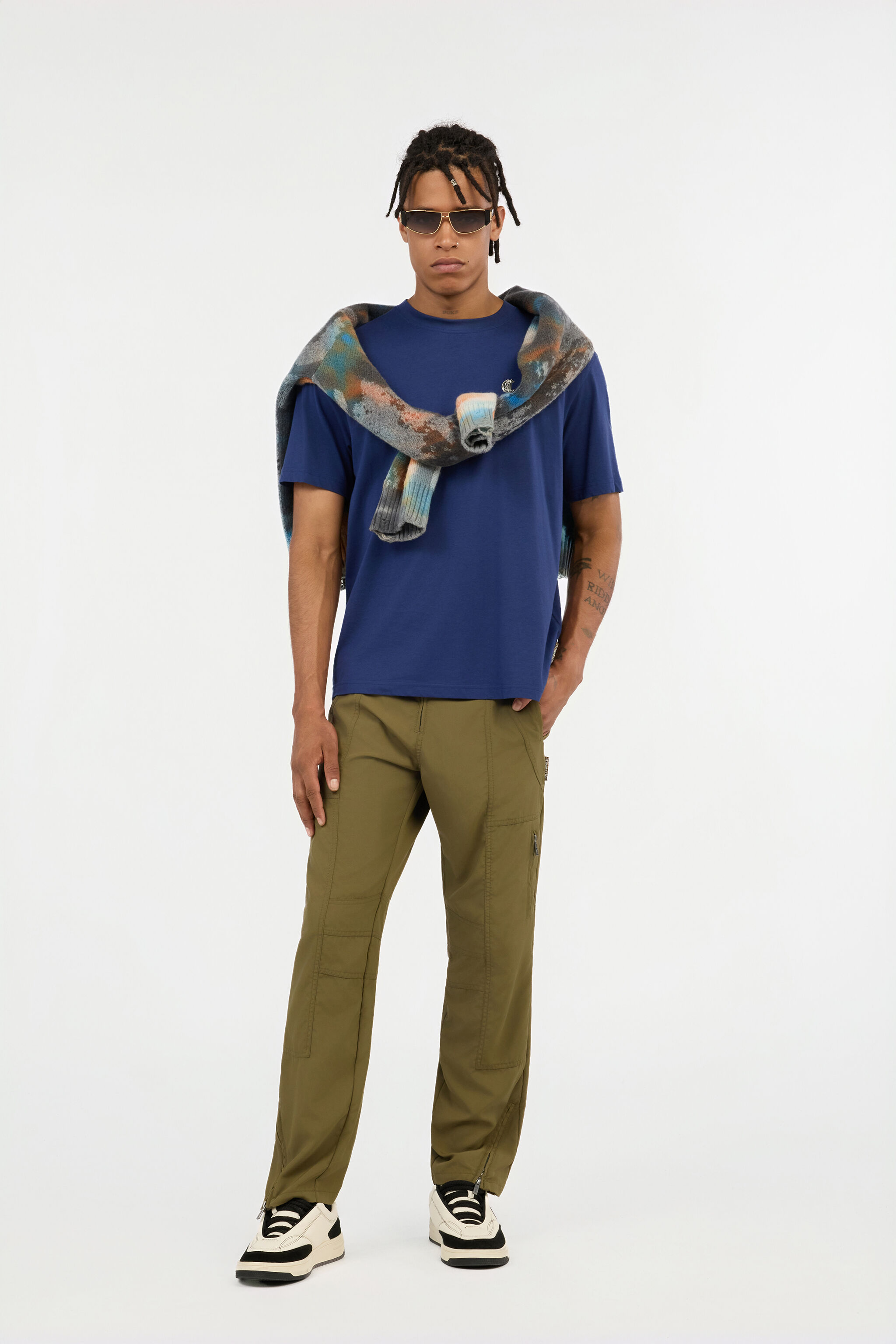 JC T-Shirt Bleu JC T-Shirt Bleu NAVY VFT062-VF106