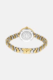 RC Roberto Cavalli by Frank Muller Logo watch Silver/Gold SALG22-IG166