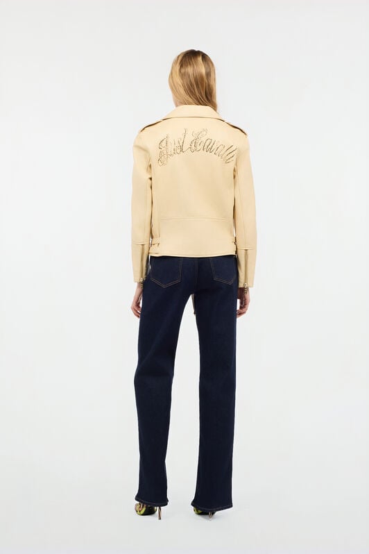 JC Jacket With Studded Logo JC Jacket With Studded Logo Light Brown UFP003-UF268
