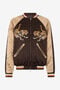 RC Bomber Jacket With Tigers RC Bomber Jacket With Tigers Brown VRT463-KU034