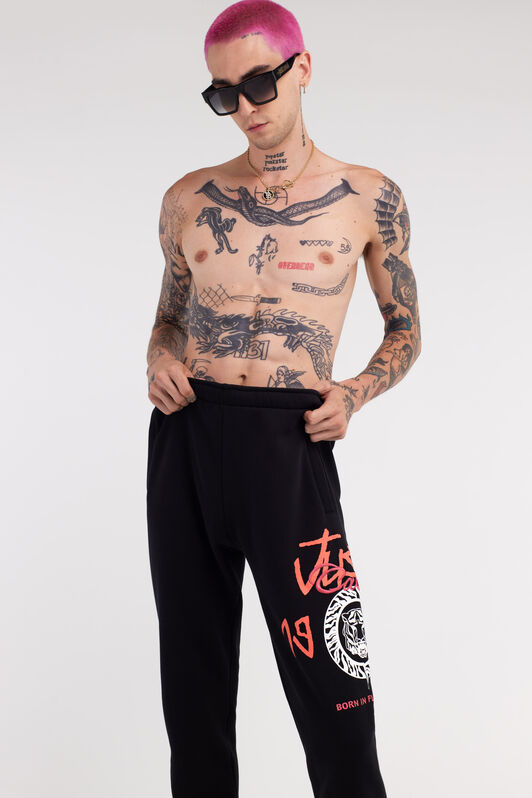 JC Just Cavalli Joggers JC Just Cavalli Joggers Black RRT888-RR116