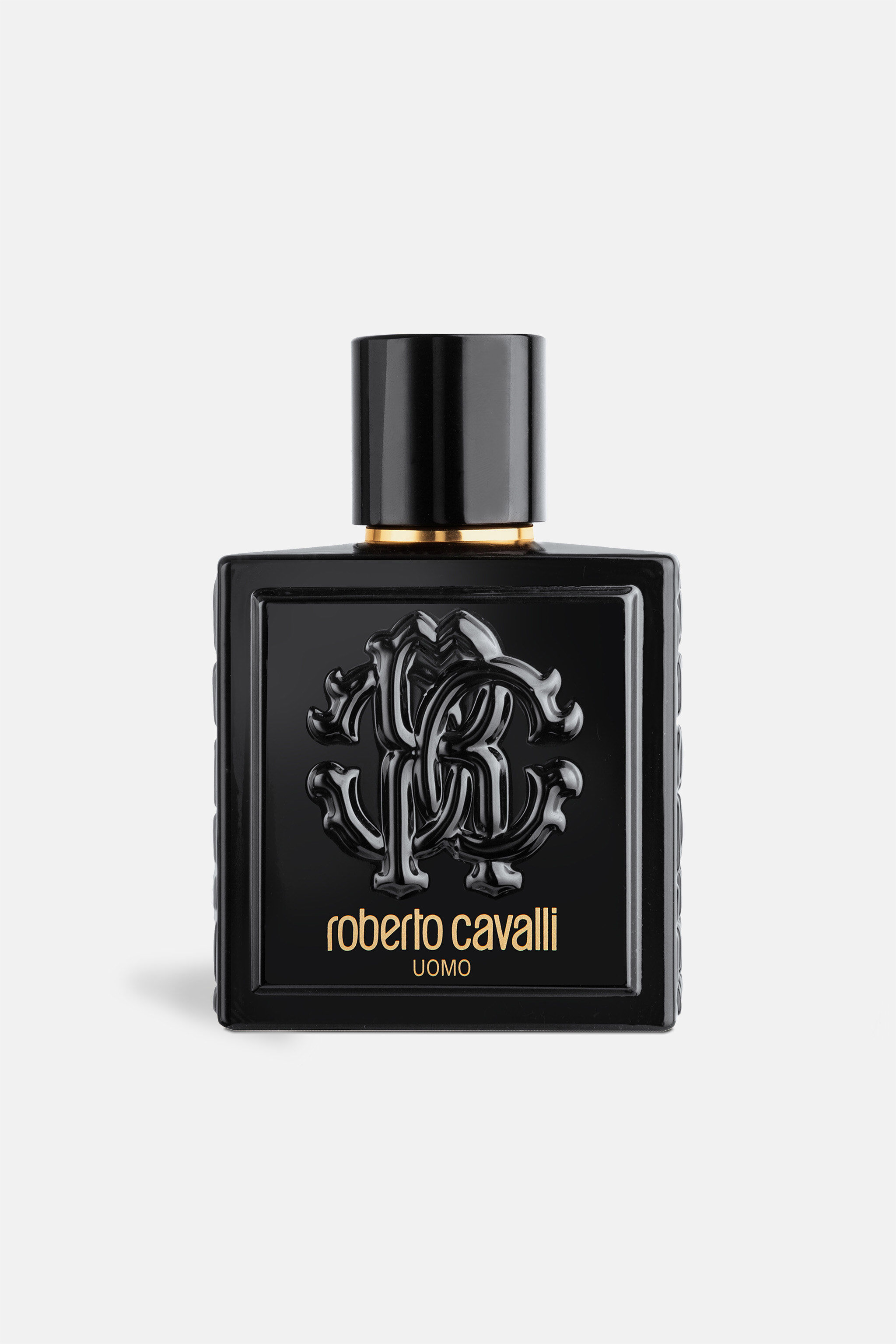 ROBERTO CAVALLI UOMO EAU DE TOILETTE 100 ML in Black for Men