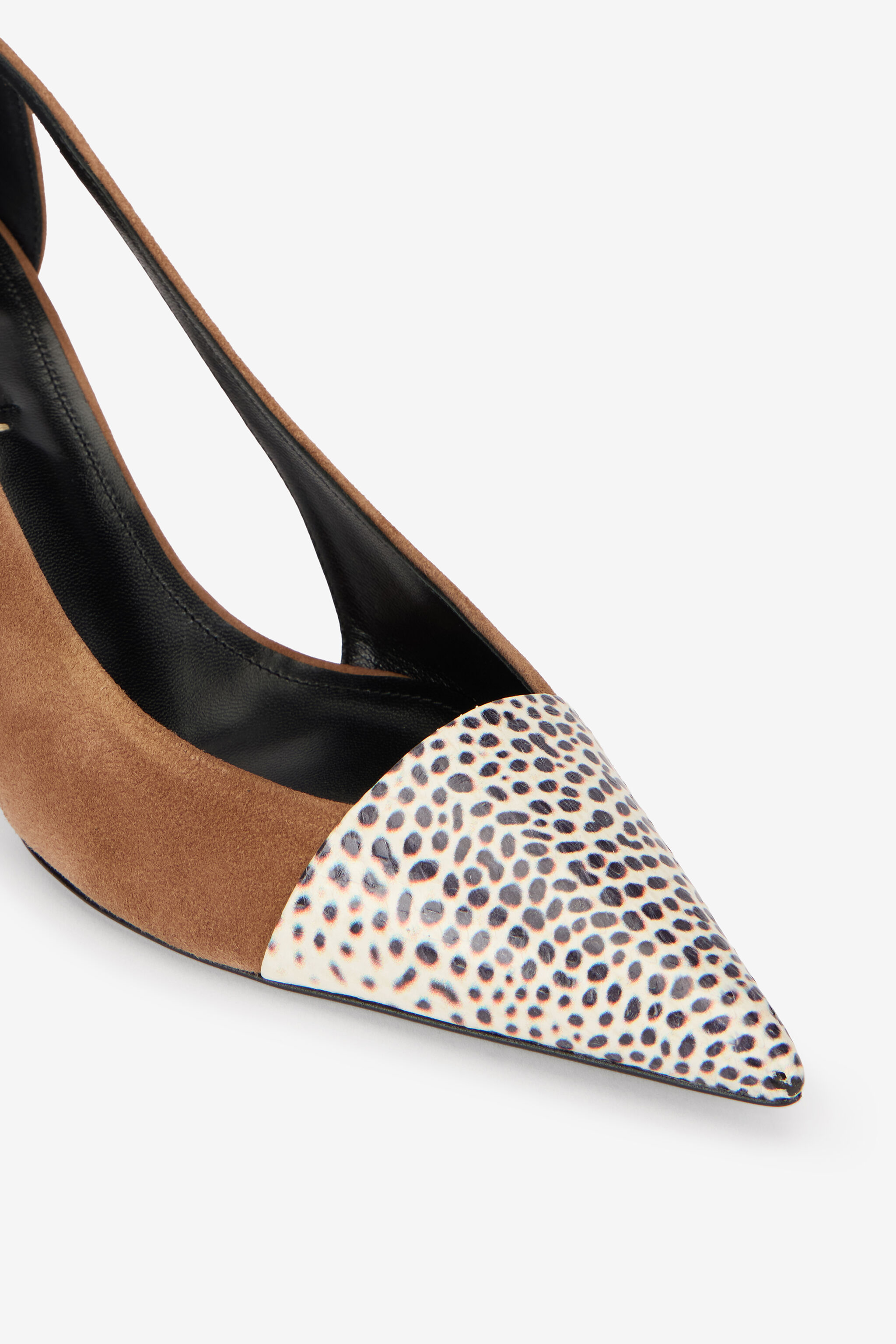 RC Shark Print Leather Pumps RC Shark Print Leather Pumps TABACCO/ST.SHARK TKS046-PA008