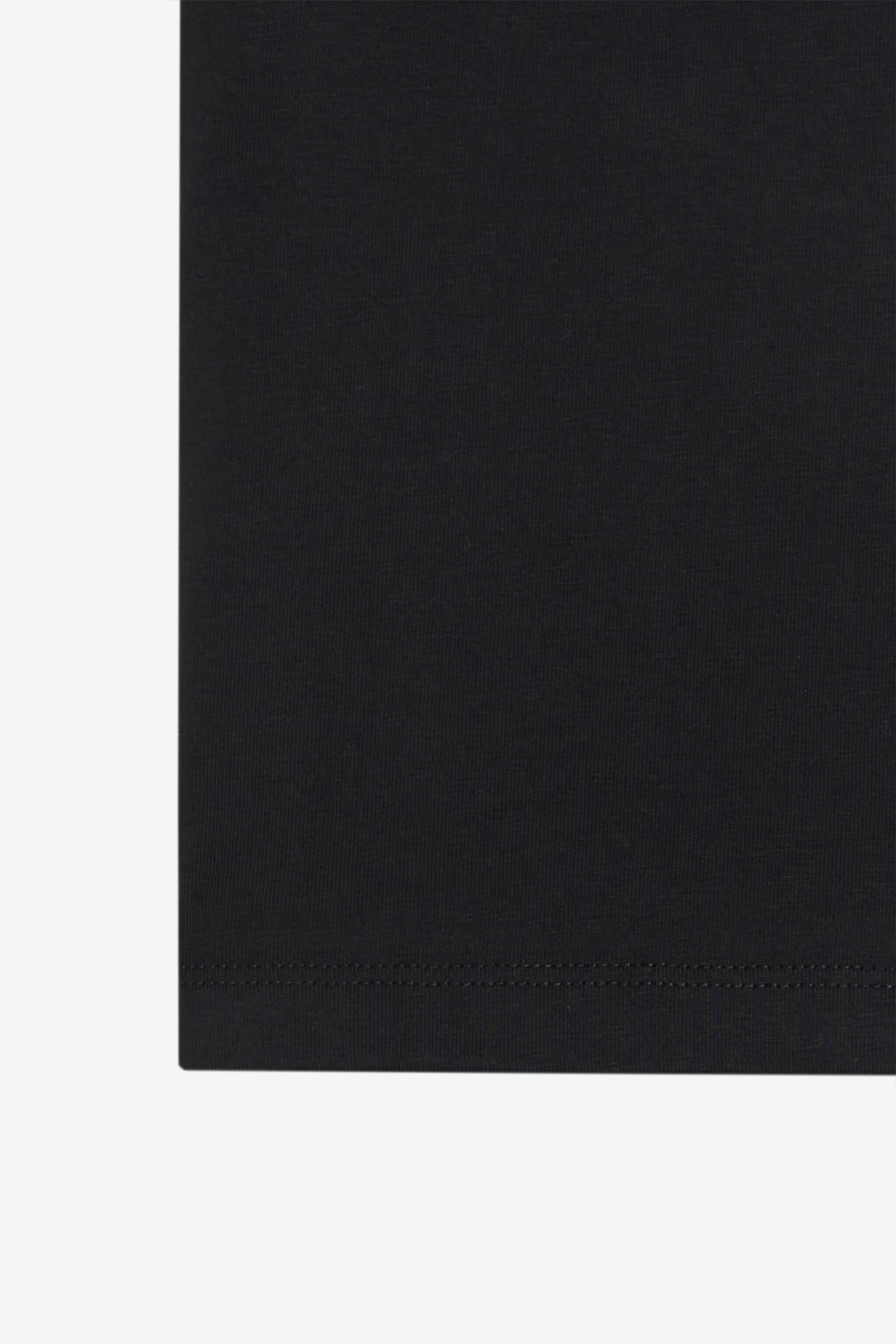 JU T-Shirt with Logo BLACK XJT60P-JD003