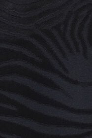 RC Pantaloni Svasati Con Motivo Tiger Skin Nero URT226-TJ033