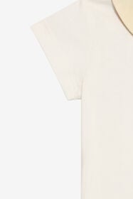 JU T-shirt avec col col floral MILKY WHITE VJT601-JD001