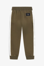 JU Sweatpants With Side Bands MILITARY GREEN TJT20E-CF050