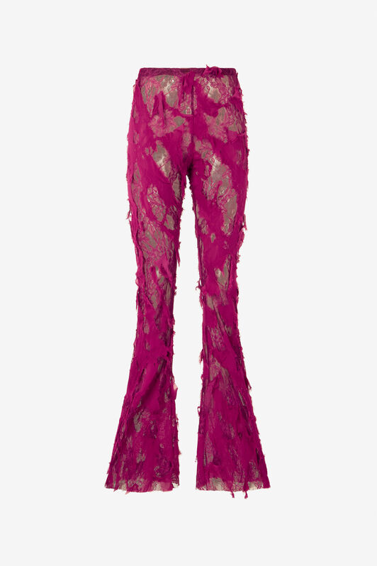 RC Pants with Destroyed-Effect Lace RC Pants with Destroyed-Effect Lace CYCLAMEN XWT206-GG010