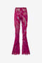 RC Pantalon en dentelle à effet destroy RC Pantalon en dentelle à effet destroy CYCLAMEN XWT206-GG010