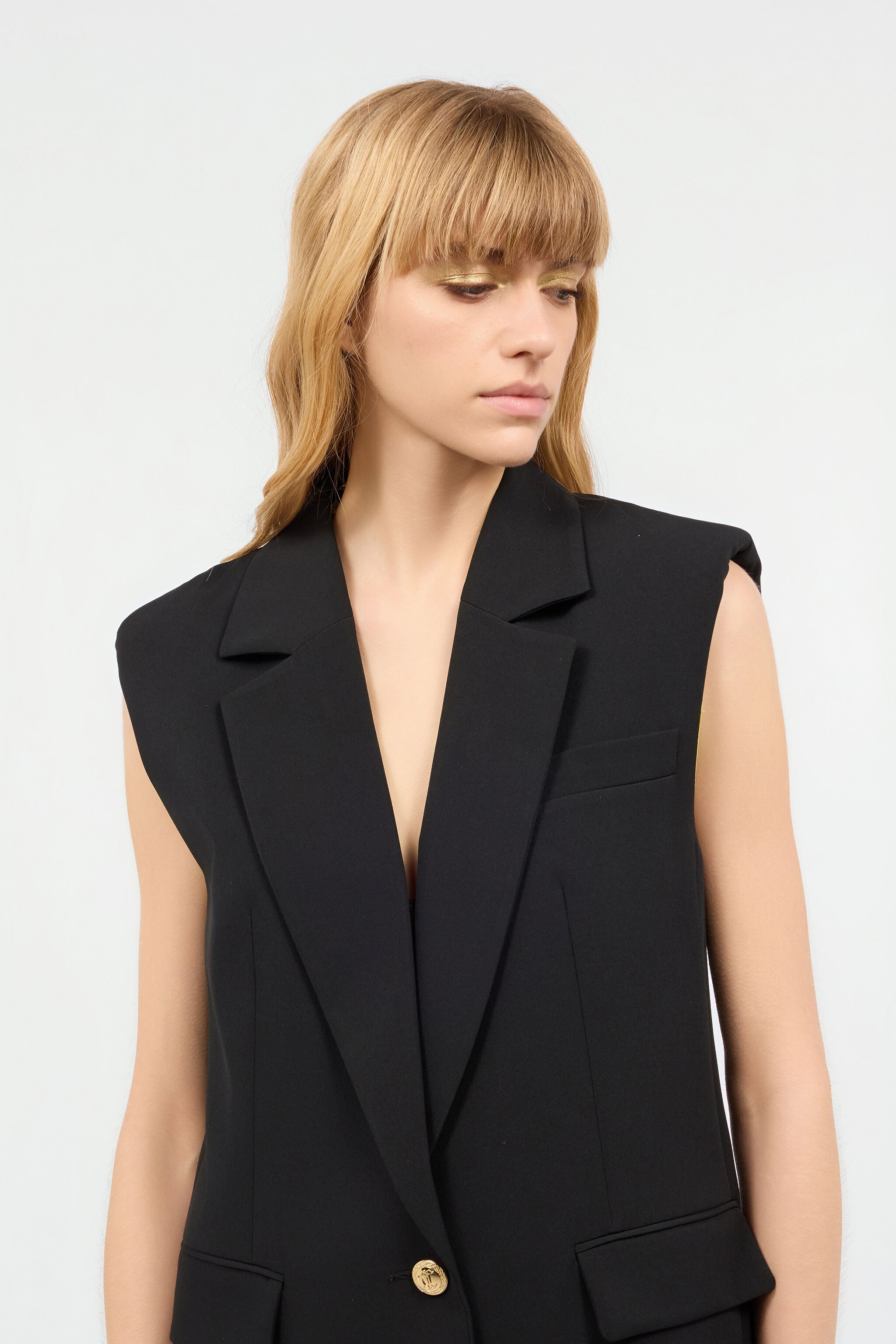 JC Single-Breasted Blazer Dress JC Single-Breasted Blazer Dress Black UFT189-UF255