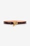 RC Ceinture Roar Effet Crocodile Avec Boucle Tigre RC Ceinture Roar Effet Crocodile Avec Boucle Tigre Marron foncé TKC002-PZ975
