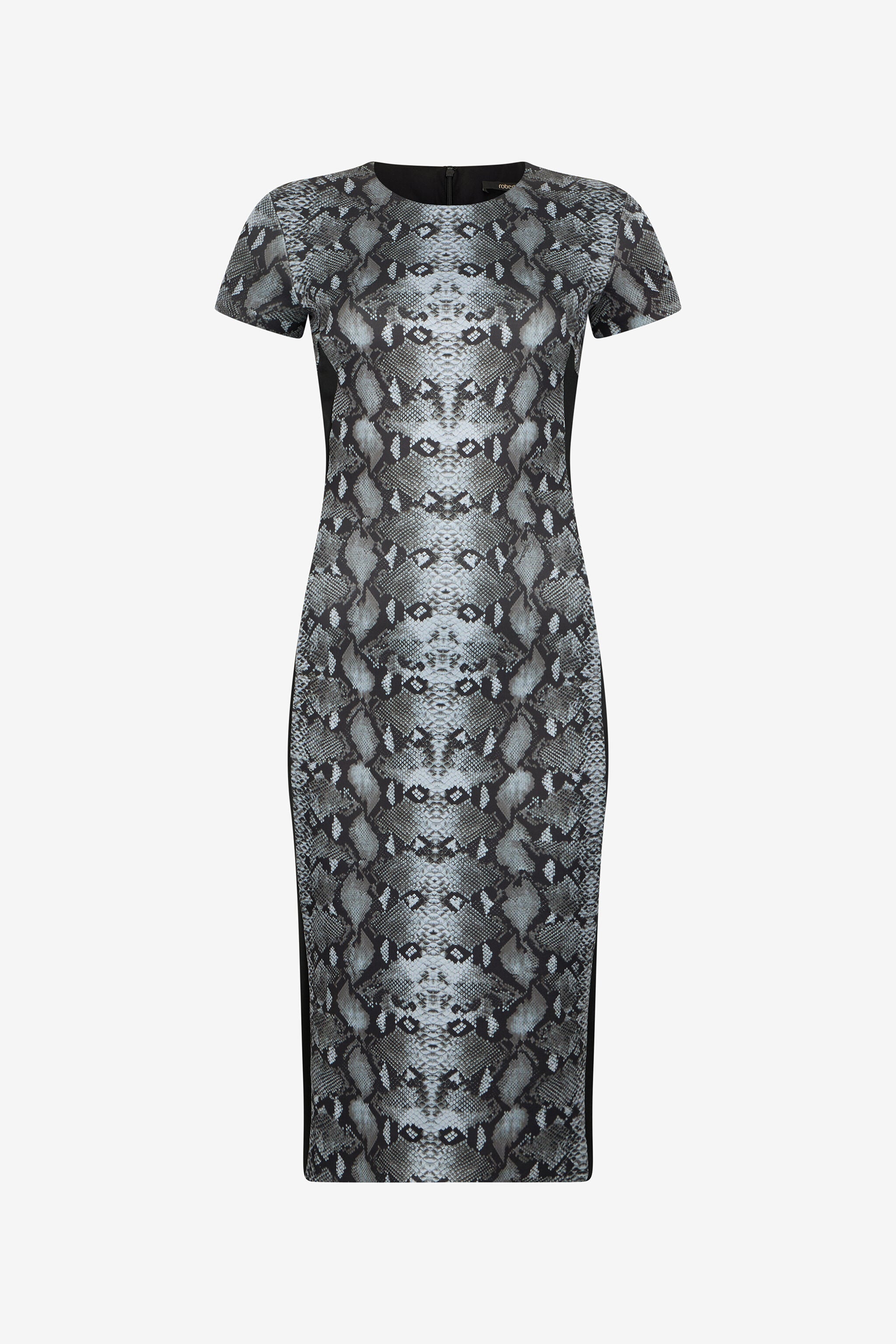 RC Robe Midi Imprimé Serpent PYTHON/BLACK QOT10B-5SR25