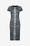 RC Robe Midi Imprimé Serpent RC Robe Midi Imprimé Serpent PYTHON/BLACK QOT10B-5SR25