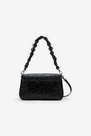 JC Black Shoulder Bag  BLACK WFB047-WF377