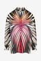 RC Chemise En Soie Imprimé Ray Of Paradise RC Chemise En Soie Imprimé Ray Of Paradise CORAL XKT700-CTM33