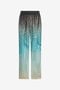 RC Monogram Print Silk Trousers RC Monogram Print Silk Trousers ENDLESS SKY WNT266-4QS05