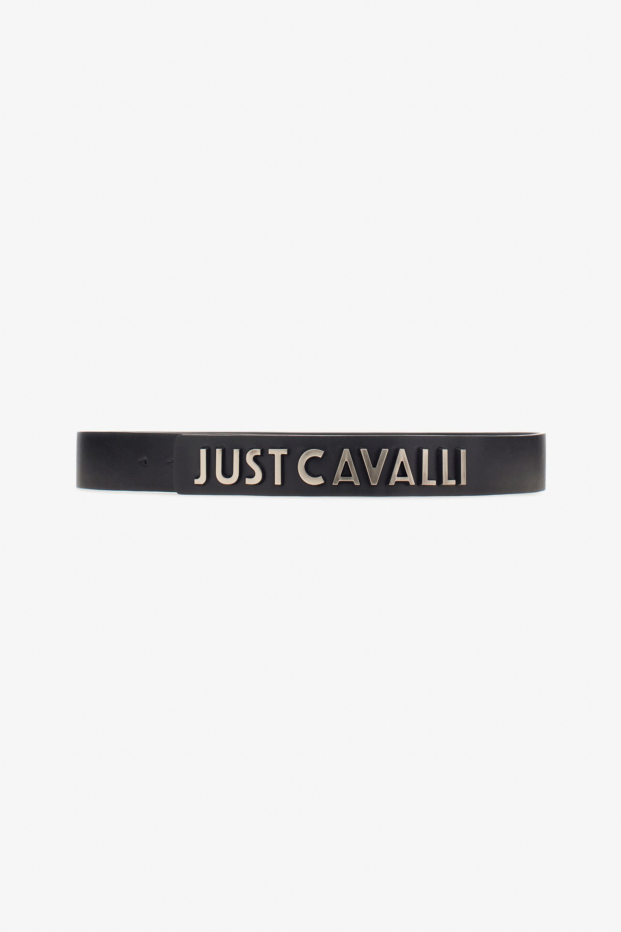 JC Just Cavalli Logo Belt JC Just Cavalli Logo Belt Black TFC003-TF325