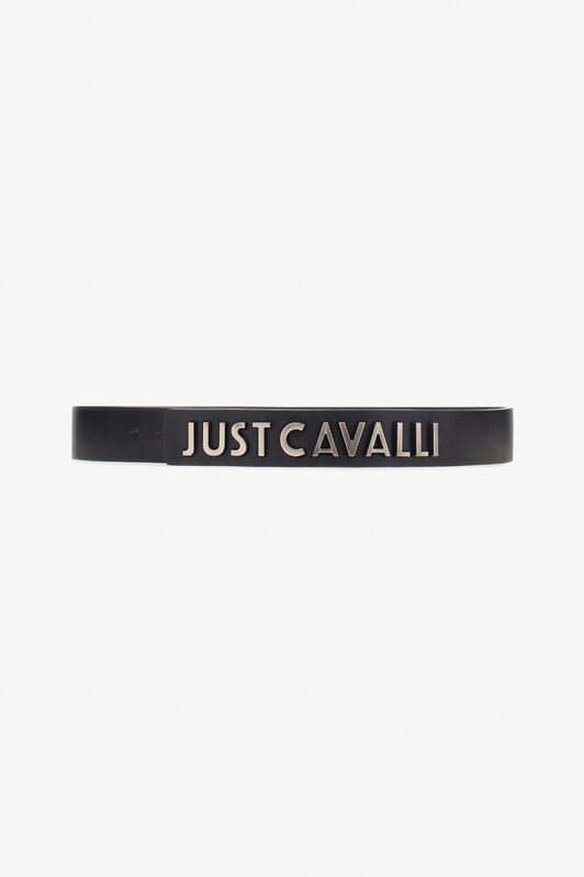 JC Just Cavalli Logo Belt JC Just Cavalli Logo Belt Black TFC003-TF325