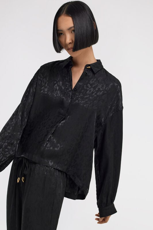 JC Just Cavalli Shirt JC Just Cavalli Shirt Black TFT122-TF187