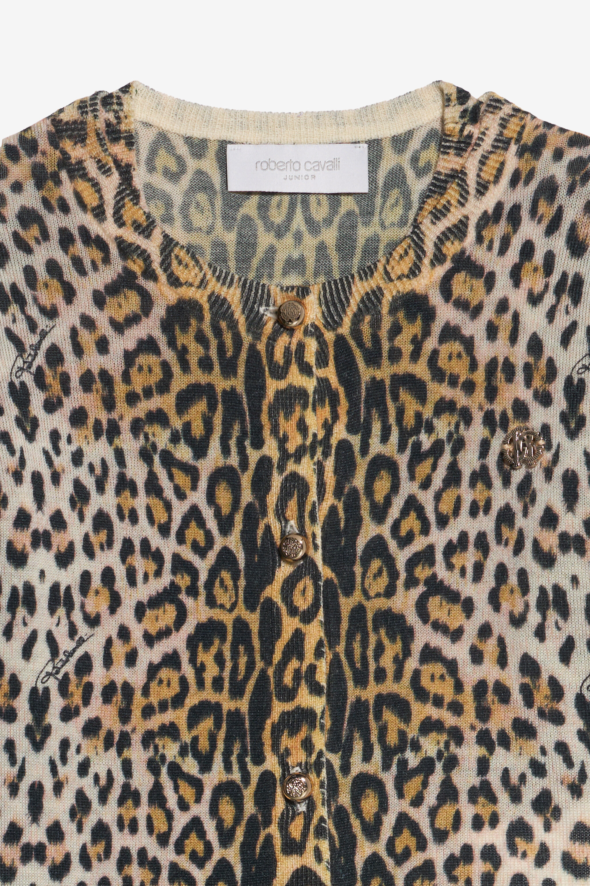 JU Strickjacke mit Leoparden-Print JAGUAR XJM90P-7HS60