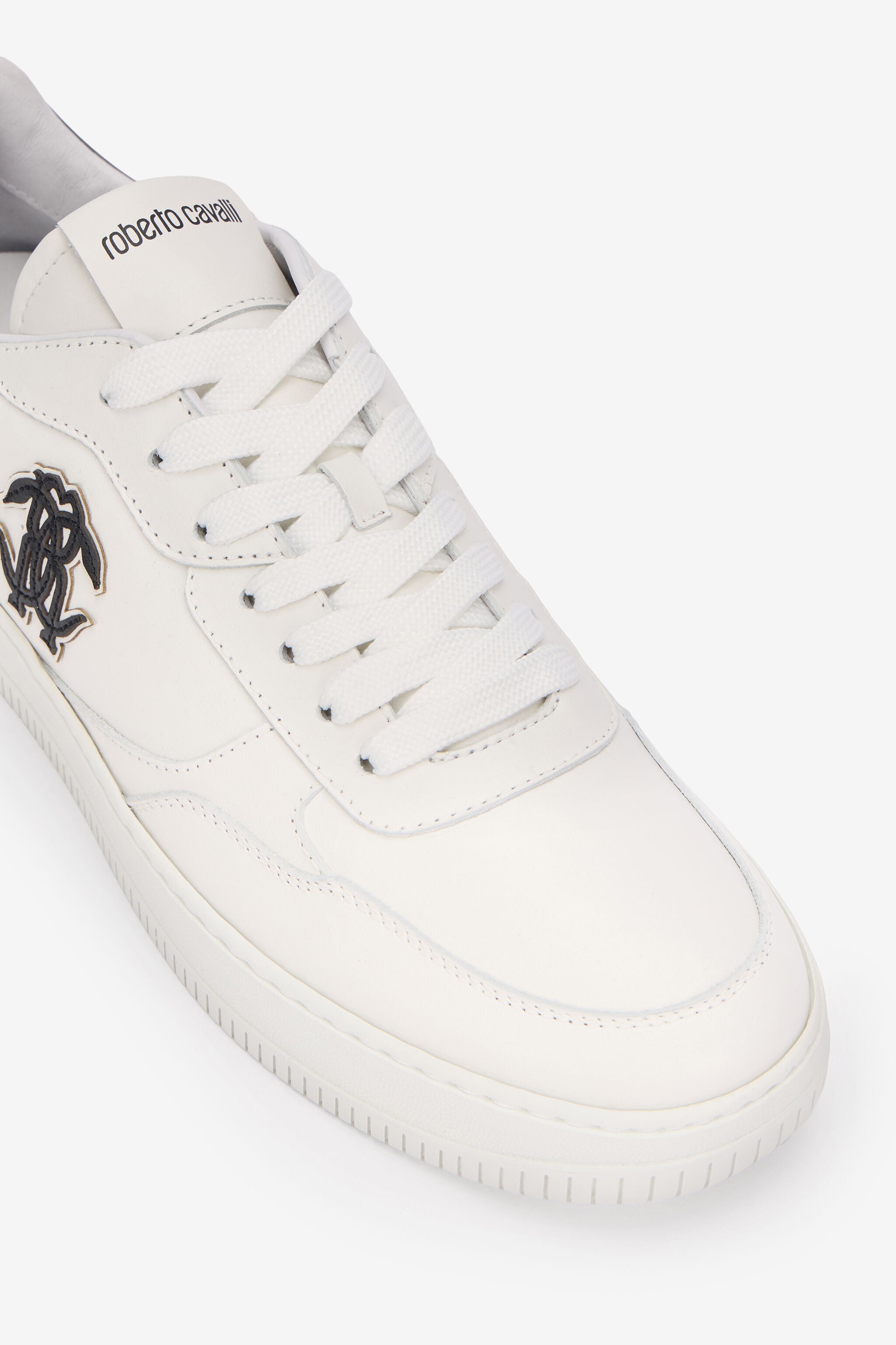 RC Weiße Sneaker mit Monogram RC RC Weiße Sneaker mit Monogram RC WHITE QOS00D-PZ099