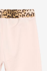 JU Pink Pants with Leopard Detail PINK H/G.N XJT20N-CF050