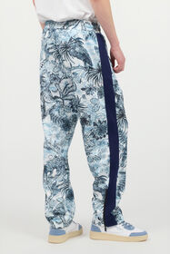 JC Pantalones Deportivos Con Estampado Integral Azul claro UFT002-UF016
