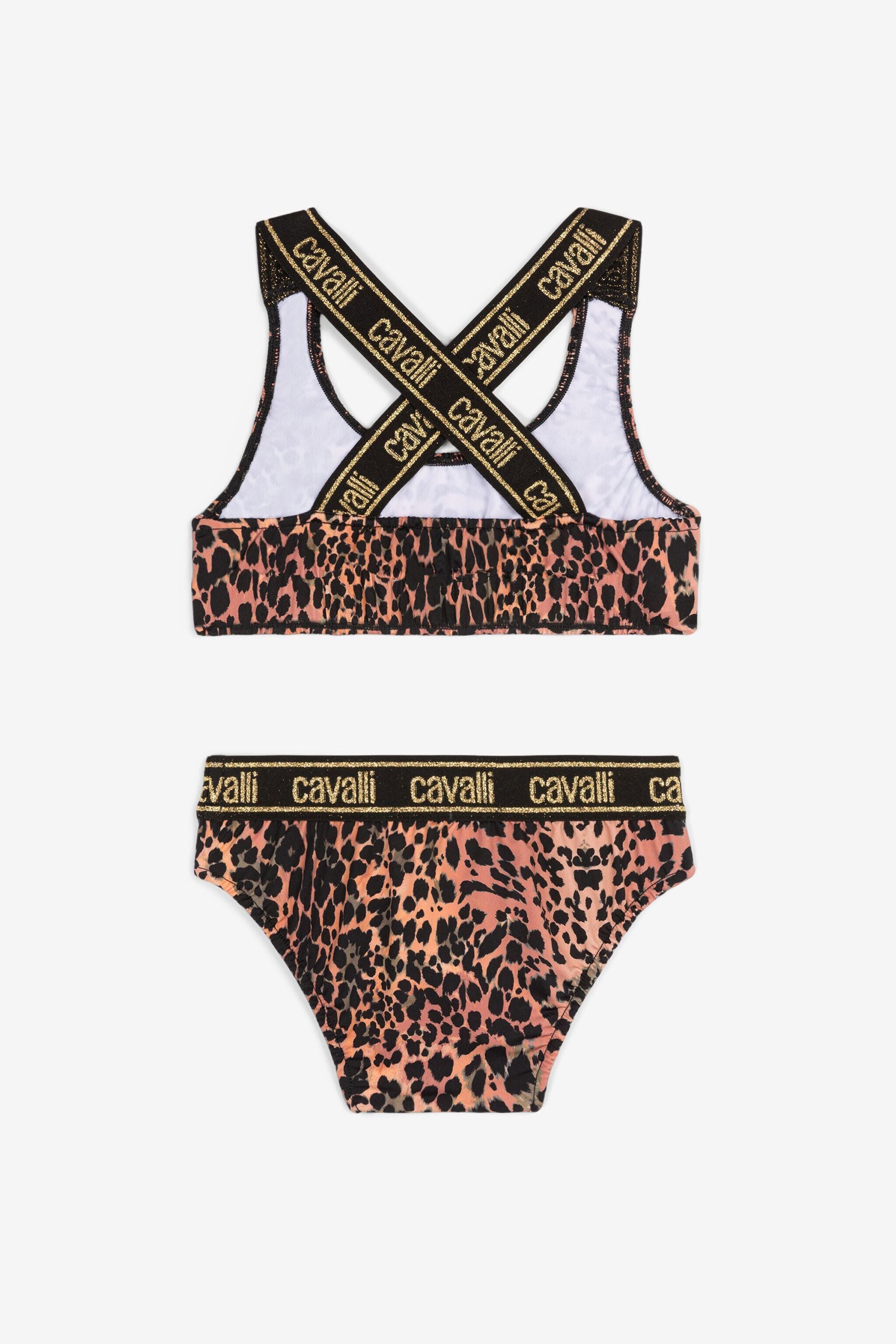 JU Leopard-Print Bikini JU Leopard-Print Bikini Pink OJW002-LL011