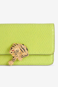RC Roar Bag With Bejeweled Tiger RC Roar Bag With Bejeweled Tiger Light green TKB023-PZV98