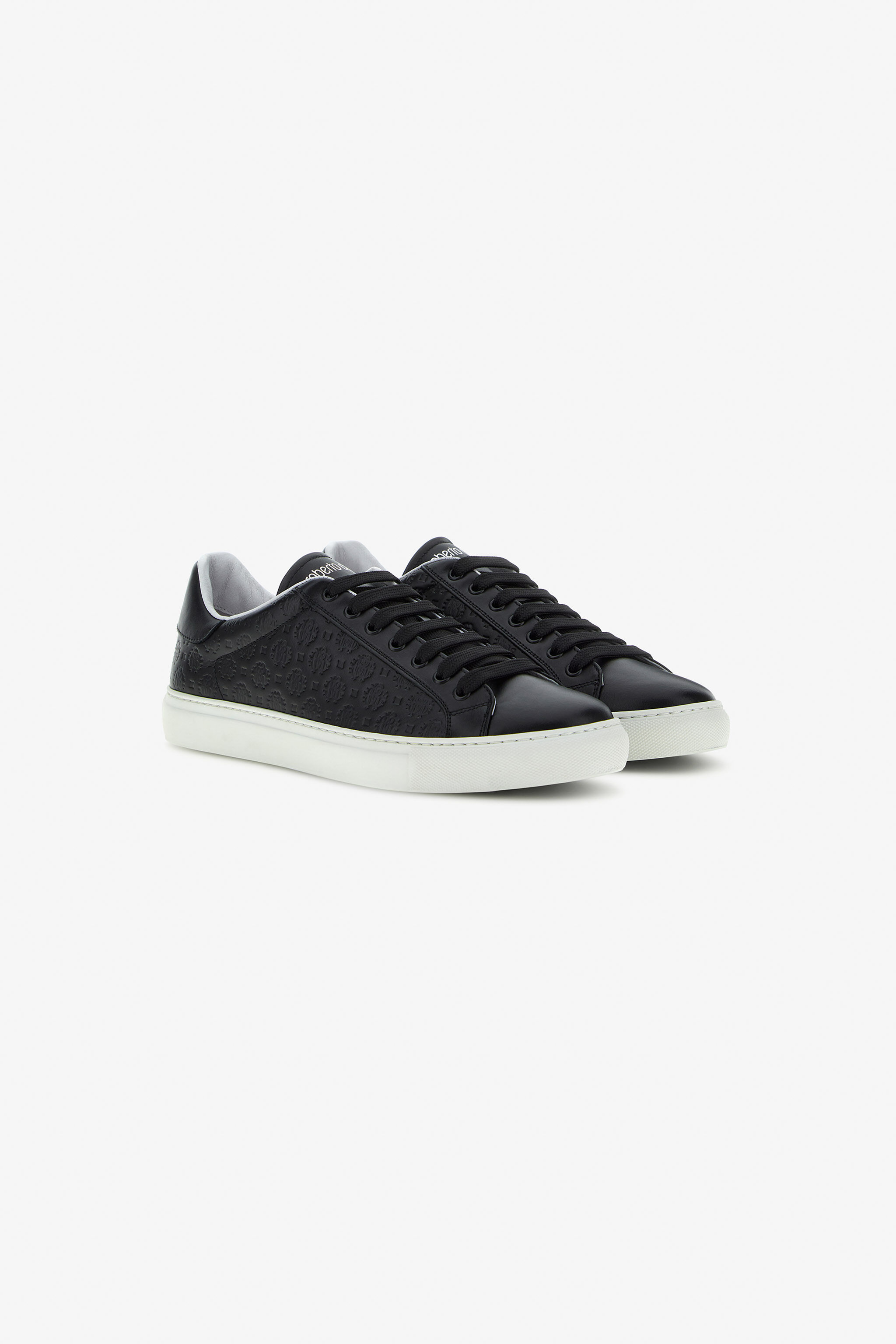 RC Sneakers low-top nere goffrate RC Sneakers low-top nere goffrate Nero SRS034-PZA90