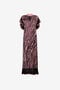 RC Jaguar And Tiger-Jacquard Knit Maxi Dress RC Jaguar And Tiger-Jacquard Knit Maxi Dress ROSA/NERO OKM100-MI030
