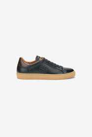 RC Sneaker in pelle con logo goffrato BLACK TOS00L-PZC15