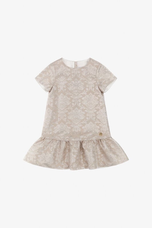 JU Baroque Elegance Kids Dress JU Baroque Elegance Kids Dress Light brown SJT151-DJ001