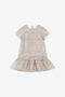 JU Bedrucktes Kleid JU Bedrucktes Kleid Hellbraun SJT151-DJ001
