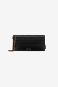 RC Leather Mini Bag with Shoulder Strap BLACK ROB00H-PZA97